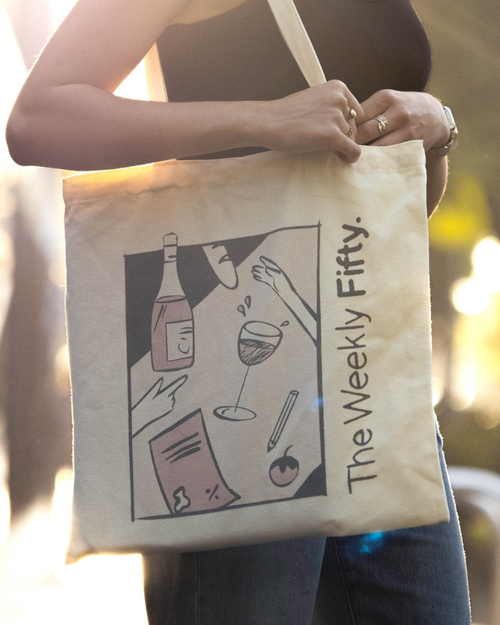 The Fifty tote bag